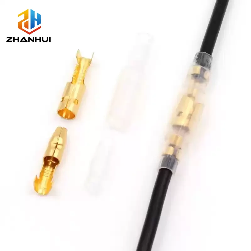20 Sets 4mm Bullet Connectors Male Female Kit, Waterproof Electrical Wire Terminals with Insulation Cover for Car Motorcycle