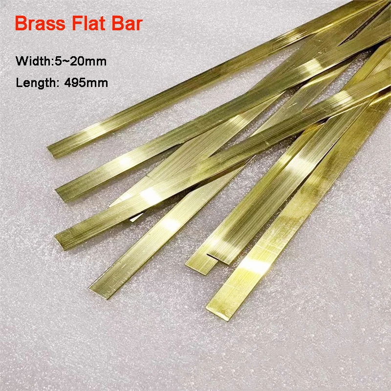 1Pcs H59 Brass Flat…