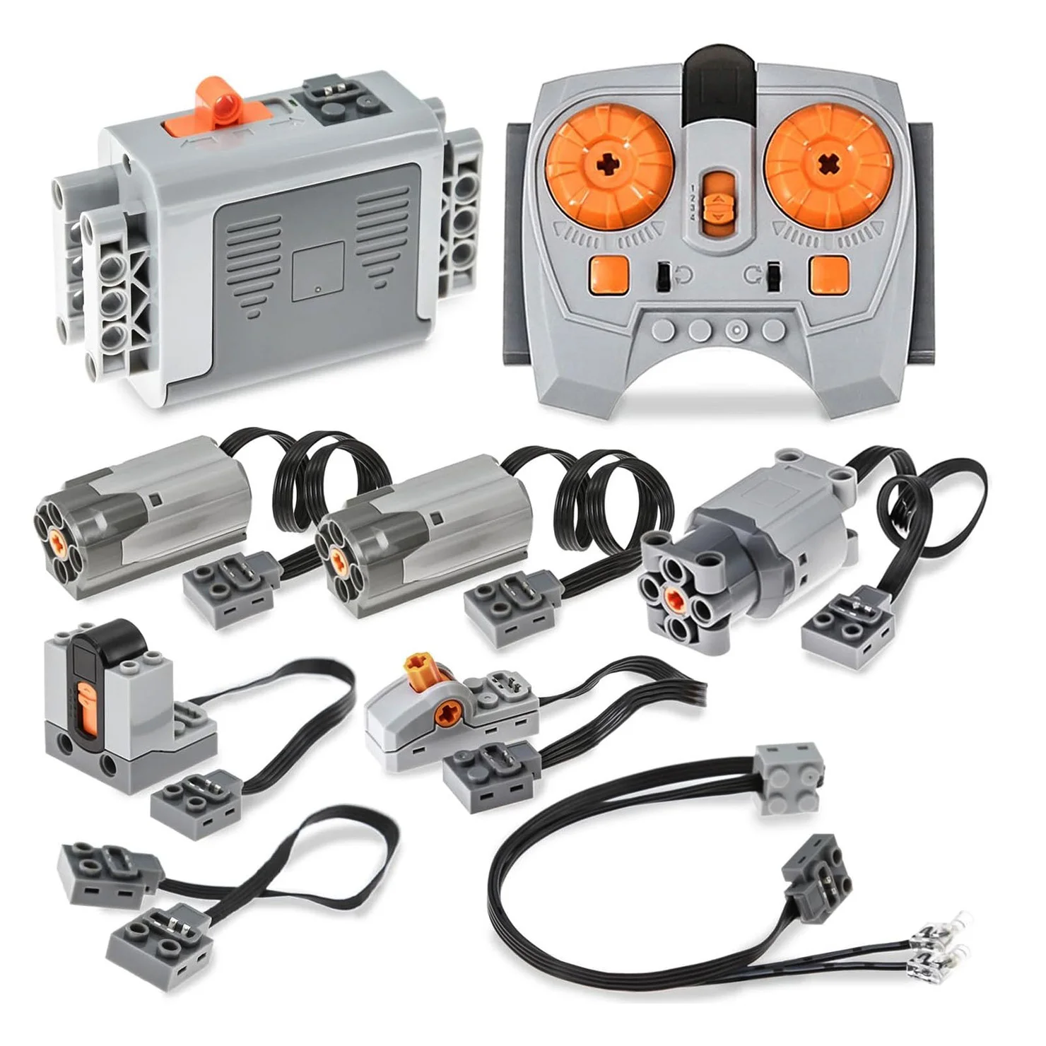 Power Functions M/L/XL Servo Motor PF Bricks DIY Parts For Cars/Robot Train Motors Remote Control Receiver Moc Building Blocks