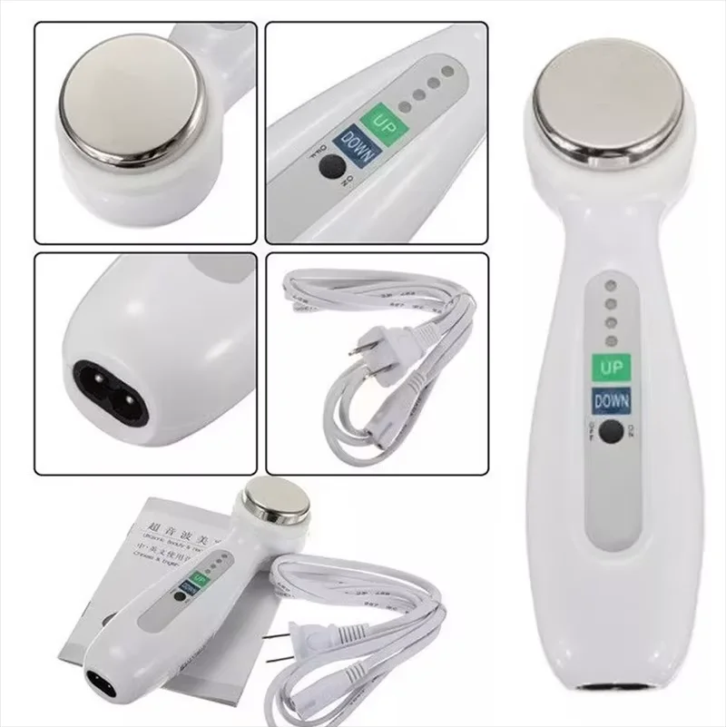 Portable Home Use Face Lifting Firming Cleaning Ultrasonic Massager Beauty Device