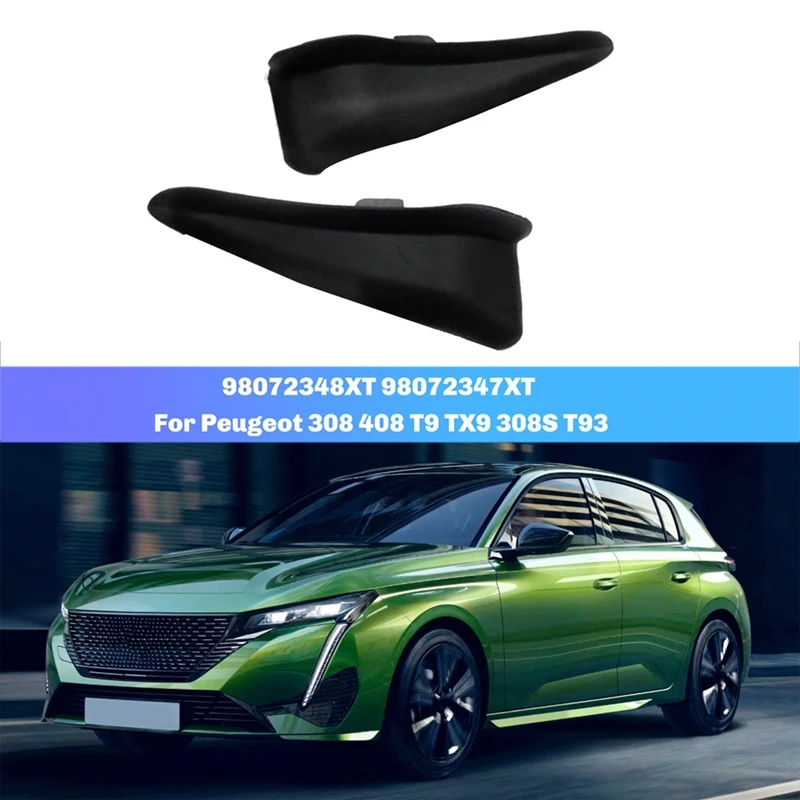 New Front Windshield Pillar Decorative Panel Air Intake Grille 98072348XT 98072347XT For Peugeot 308 408 T9 TX9 308S T93