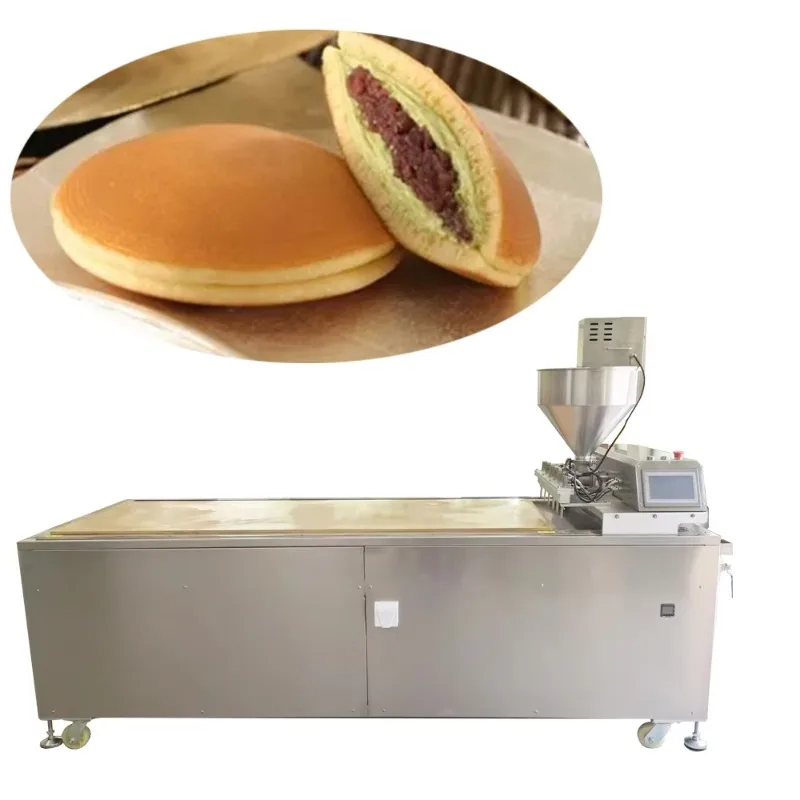 صانع الفطائر اليابانية الأوتوماتيكية الصغيرة الكهربائية صانع كرات السمك رائجة البيع آلة صنع الكعك دوراياكي الغذاء الصف #5