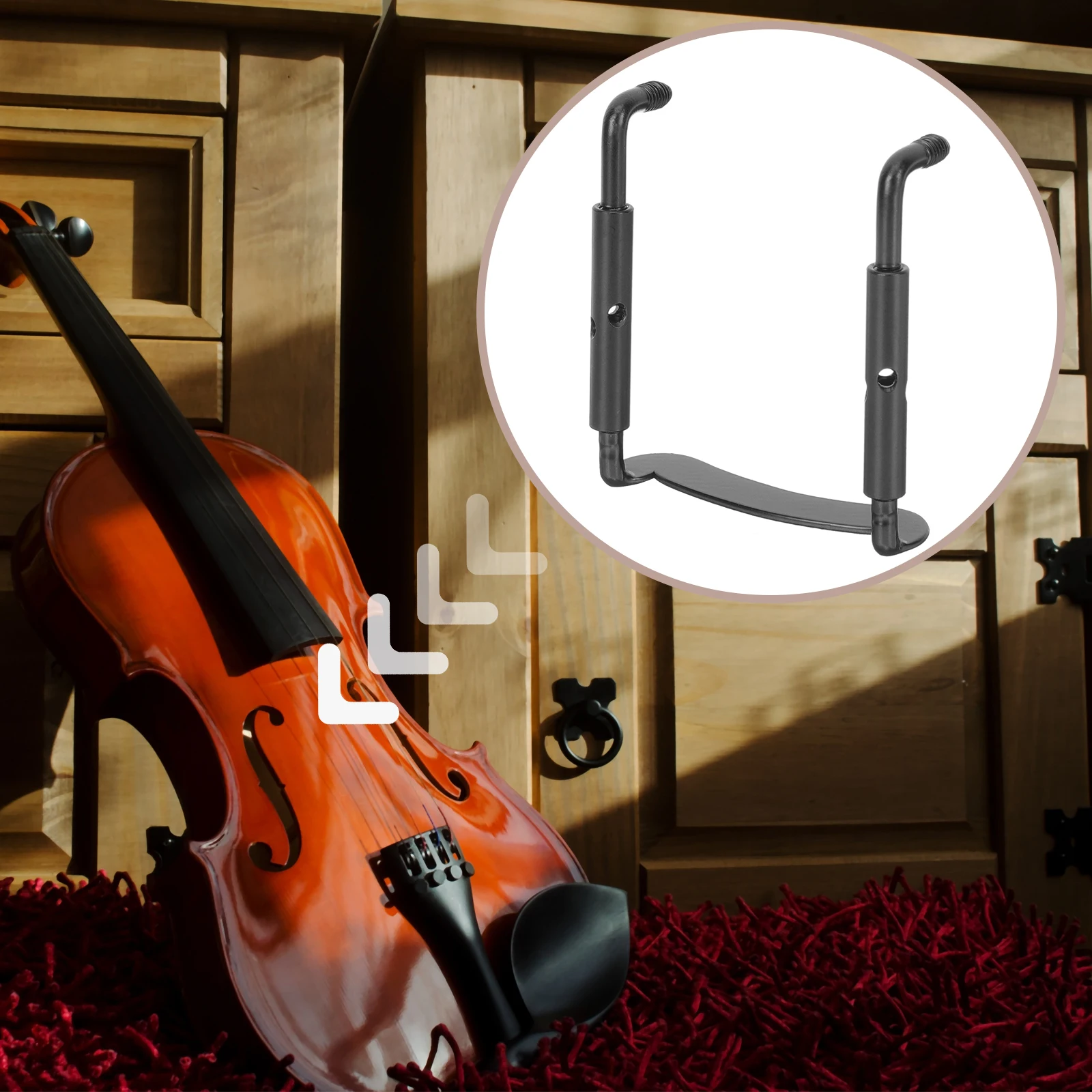 

Chin Rest Screw Screws Positive and Negative Violin Pad Chinrest Metal for Tool