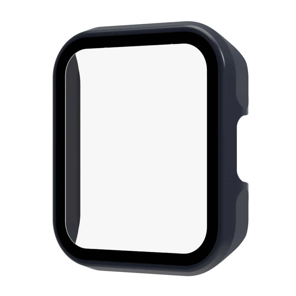 Película protectora de vidrio para reloj inteligente Haylou LS02, carcasa de vidrio duro Edge, accesorios de cubierta protectora