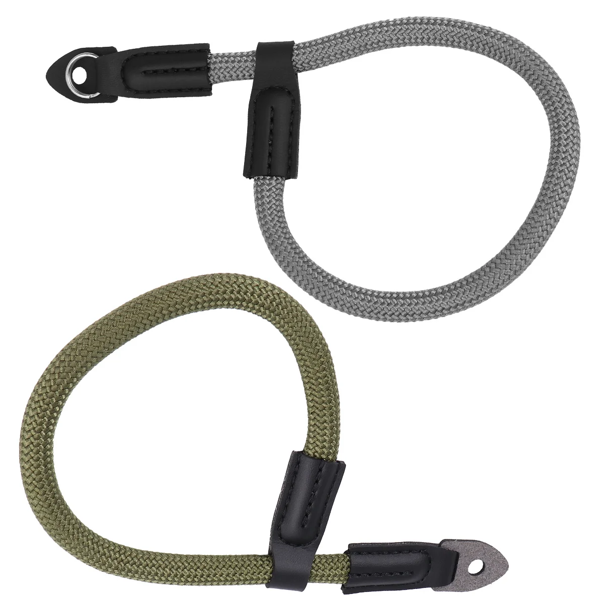 

2 Pcs Camera Wristband Bracelet Set Strap Pocket Outdoor Long Rope Lanyard Nylon
