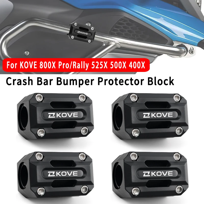 

Motorcycle Accessories For KOVE 800X Pro/Rally 525X 500X 400X 800 525 500 400 X Engine Crash bar Bumper Trim Protection Block