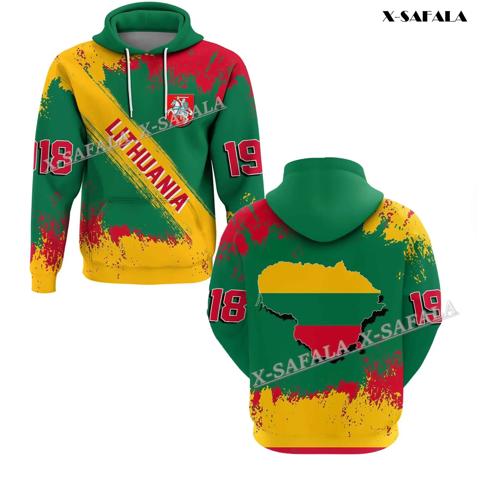 

Lithuania Senegal Brazil Flag Map Founded Style 3D Print Zipper Hoodie Male Pullover Hooded Jersey Breathable Baby-Skin-Felling