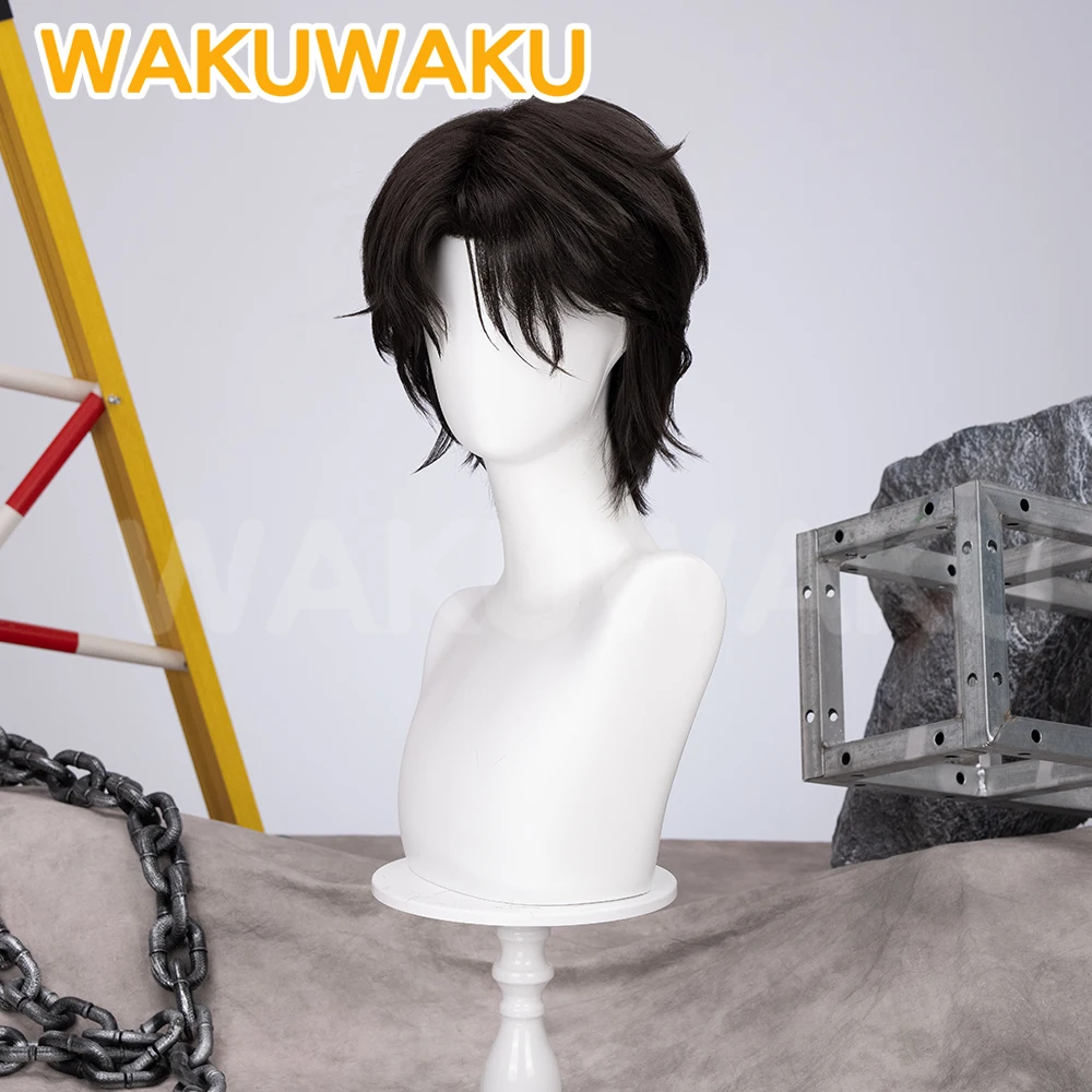 Jayce Wig Game LOL Cosplay WakuWaku Men 28cm Short Hair Arcane Season 2 Jayce Cosplay Wig Free Cap Wig Christmas