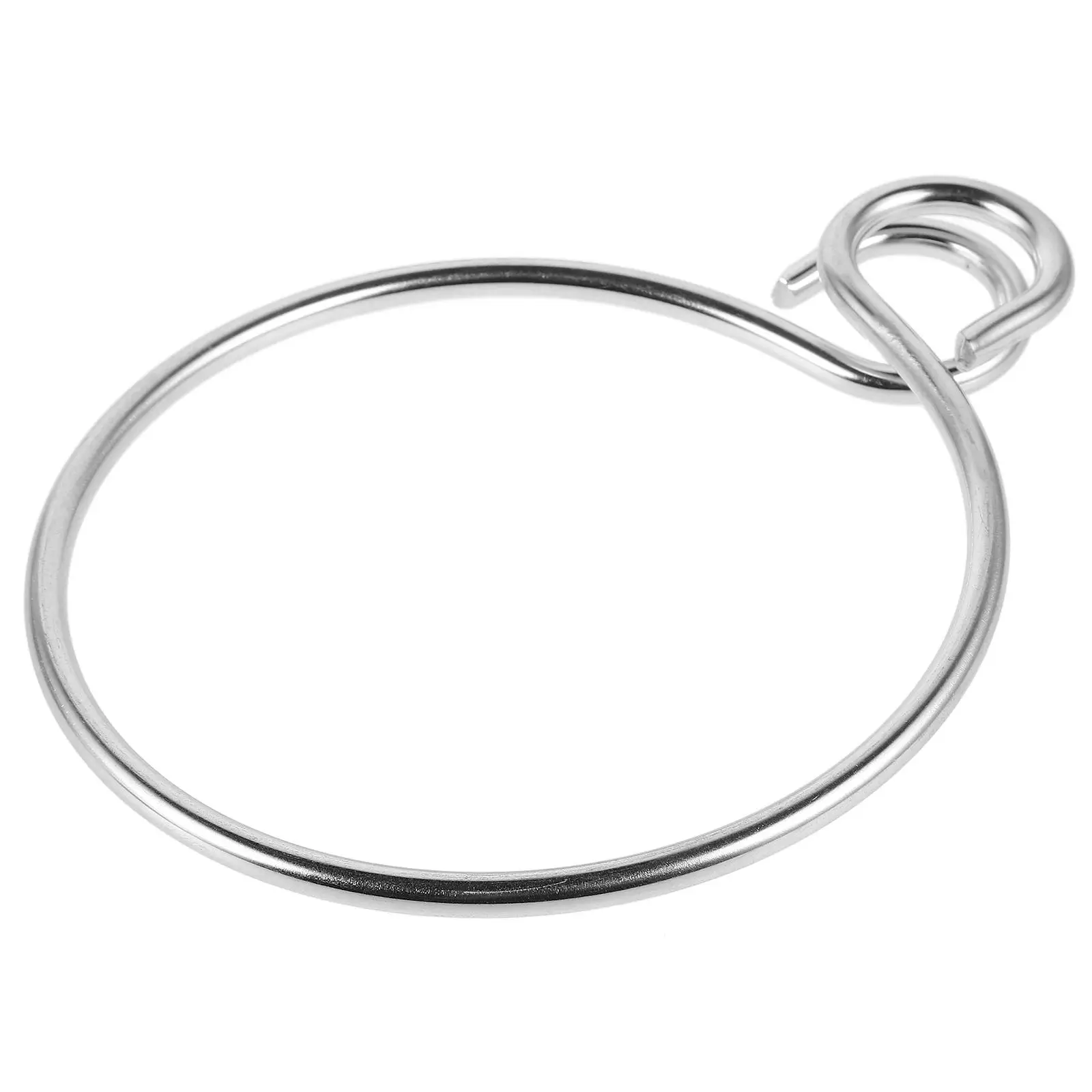 

Stainless Steel Anchor Ring Marine Retrieval System for Boat Yacht 304 Grade Durable Hardware Accessories Silver Color