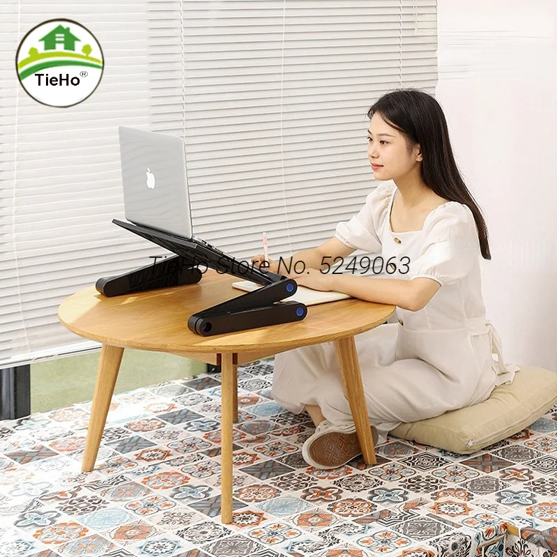 Lazy Folding Desk Stand Adjustable Laptop Desk Stand Portable PC Notebook Holder Multifunctional Computer Bracket For Bed Sofa