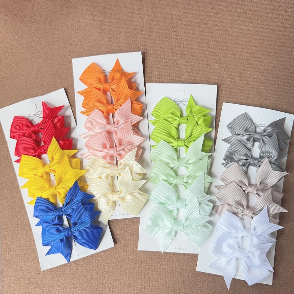 Why the 6Pcs Set Handmade Bow Hair Clips Are the Ultimate Styling Solution for Busy Parents