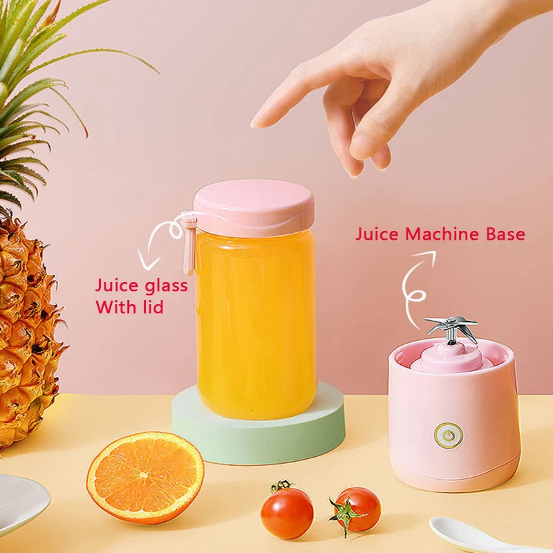 Juicer Mini portabel mesin Susu kedelai juicer rumah cangkir jus mesin makanan bayi Mesin portabel untuk perjalanan