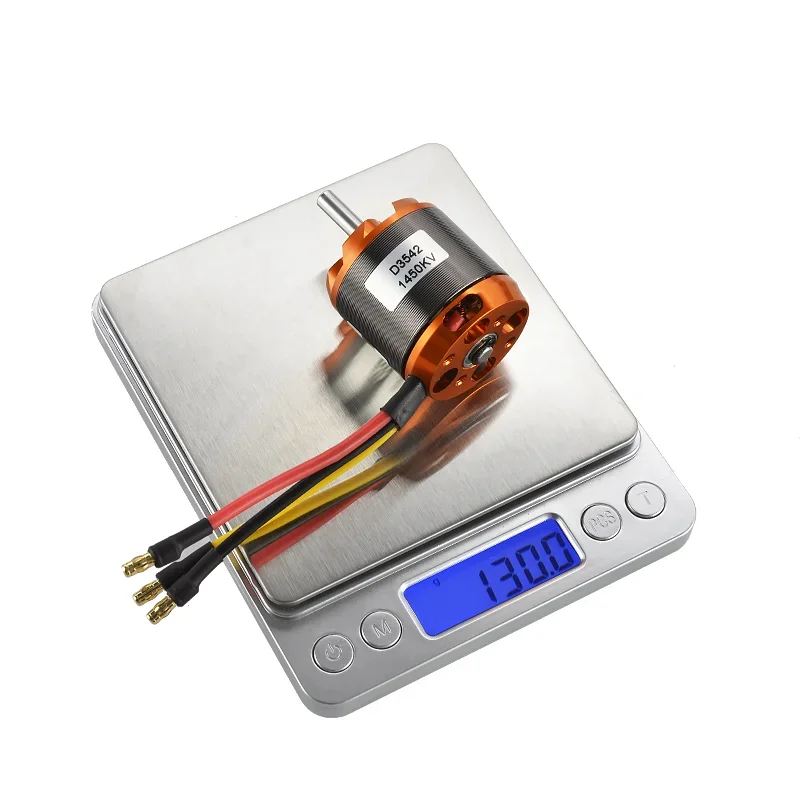 FlashHobby D3542 3542 1000KV 1250KV 1450KV Brushless Outrunner Motor For Mini Multicopters RC Plane Helicopter thumbnail 5