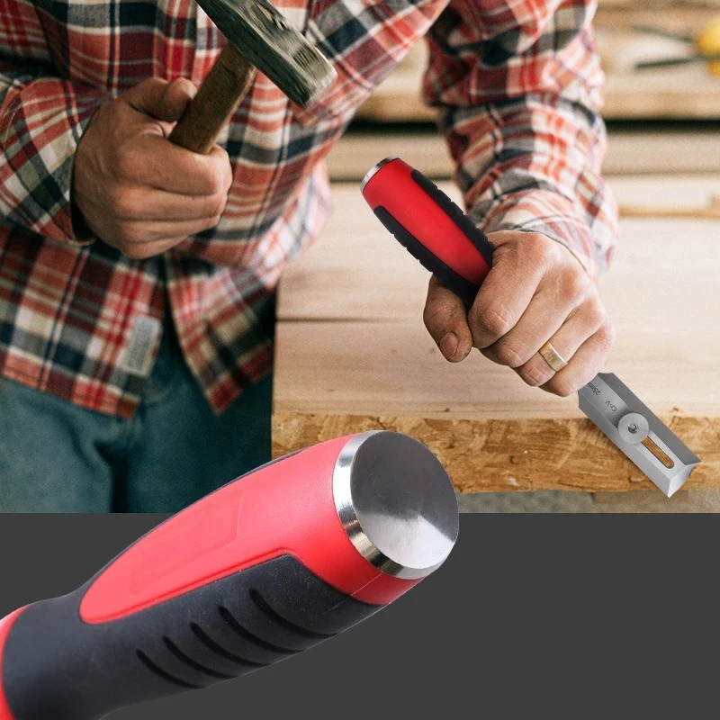 Positionable Through Hole Edge Banding Chisel Solid Wood Grooving Carpentry Hand Tool