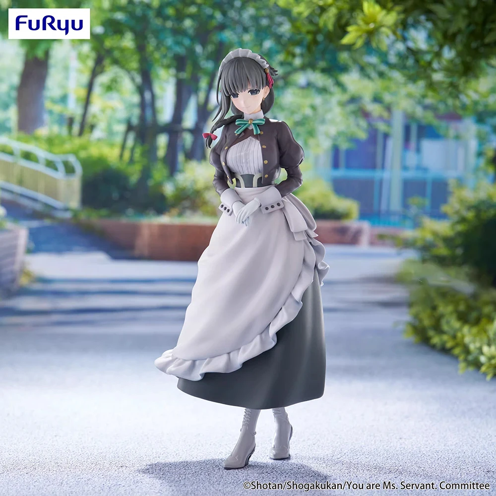 Original NEW FuRyu Trio-Try-iT Yuki (You Are Ms. Servant) 20cm Collectible Anime Figure Model Ornament Toy Gifts