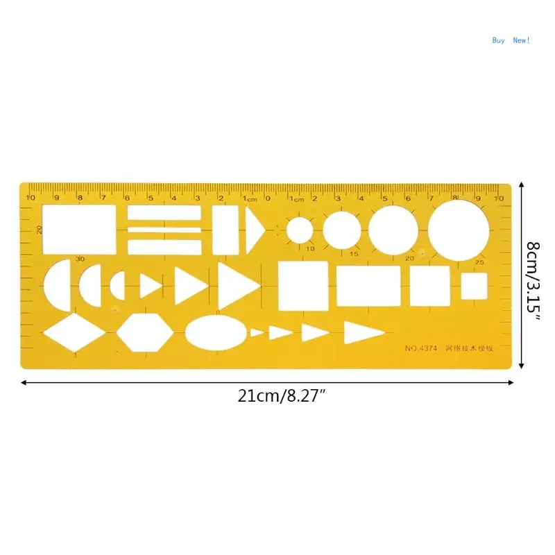 Técnica red Plantilla dibujo técnico Regla Herramienta medición dibujo Nuevo