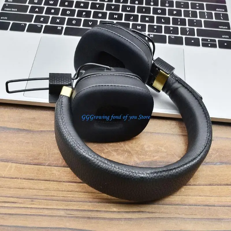 

H9EB Ice Feel Earpads Ear Cushions For Major1/2 Headsets Long Listening Comfort
