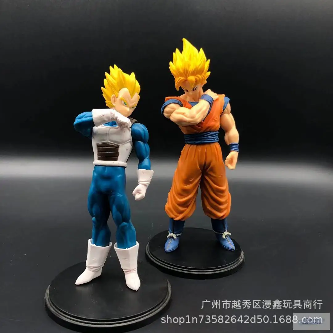 

18-23cm Dragon Ball Z GK Super Saiyan Son Goku Kakarotto Action Figure Anime Model Vegeta IV Figma Statue Toys For Children Gift