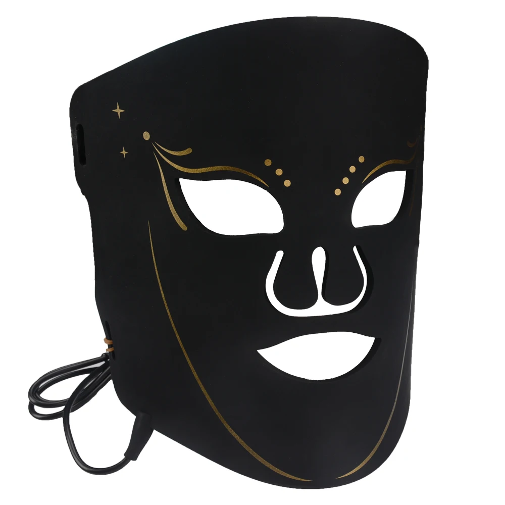 Photon Reuvenation Mask PDT Lamp Silicone Material 7 Colors Led Face Mask Photon Skin Wirless Adjustment Beauty