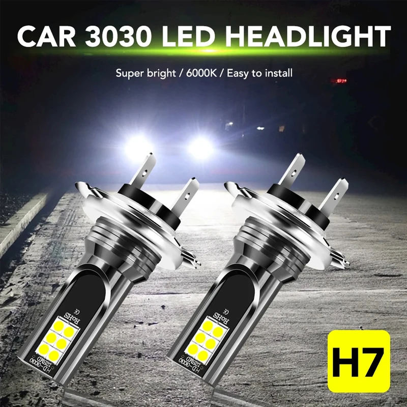 

QIDEWIN H7 светодиодные автомобильные фары супер яркие для Audi A4 B5 B6 B8 A6 C5 A3 A5 Q3 Q5 Q7 BMW E46 E39 E90 E36 E60 E34 F30 F10