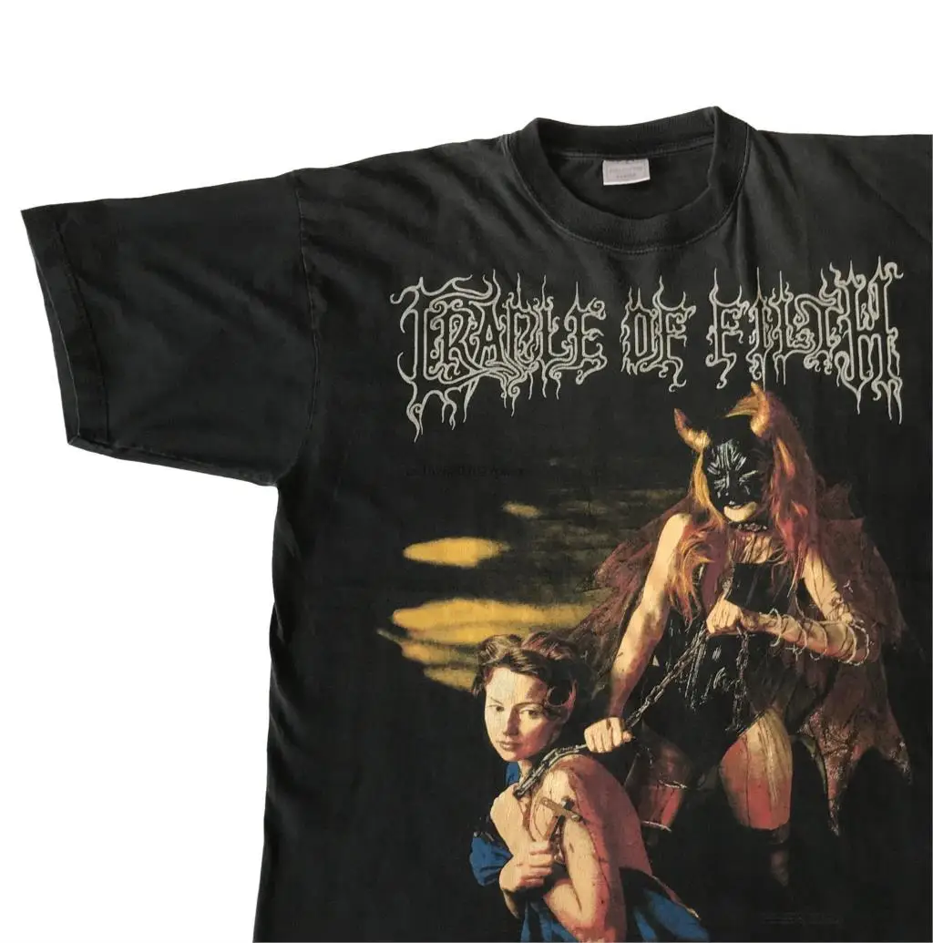 1997 Cradle Of Filth Brittanunciation men t shirt