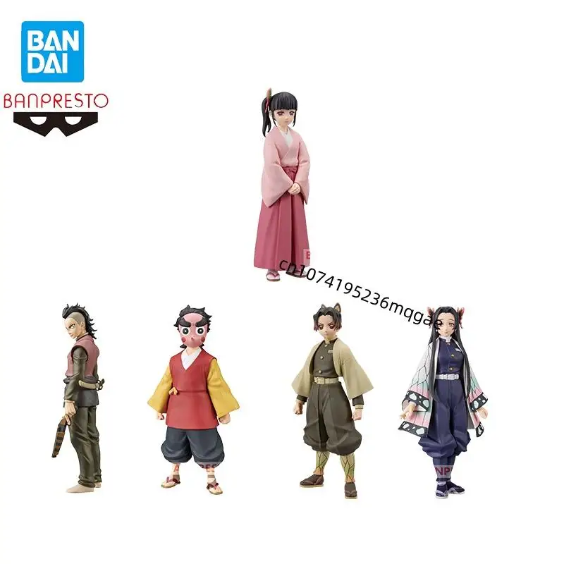 

In Stock Bandai Demon Slayer Shinazugawa Genya Kochou Kanae Tsuyuri Kanao Anime Action Figures Model Collections Ornaments Gift