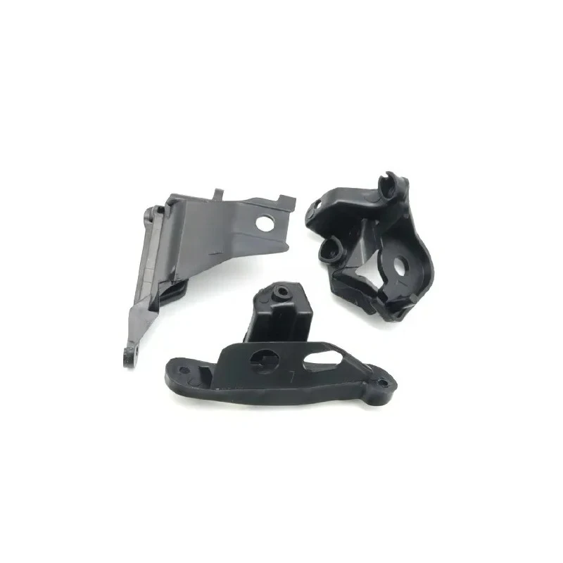 Car Headlight Repair Kit Bracket Protective Ring Plastic Repair Black High Quality Auto Part For Peugeot 308 408 6212 E3 6212 E4
