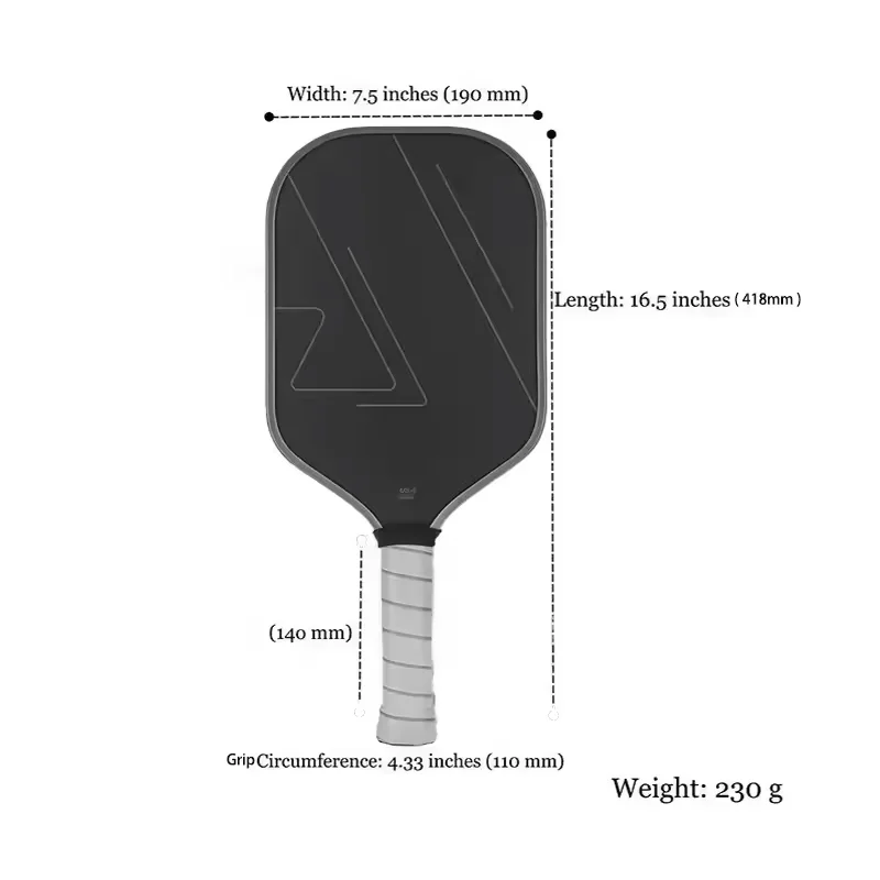 SONGYI Pro Carbon Fiber Tournament Pickleball Paddle 14/16mm Honeycomb Core Pickleball Racket USAPA Approved 피클볼패들 - Image 4