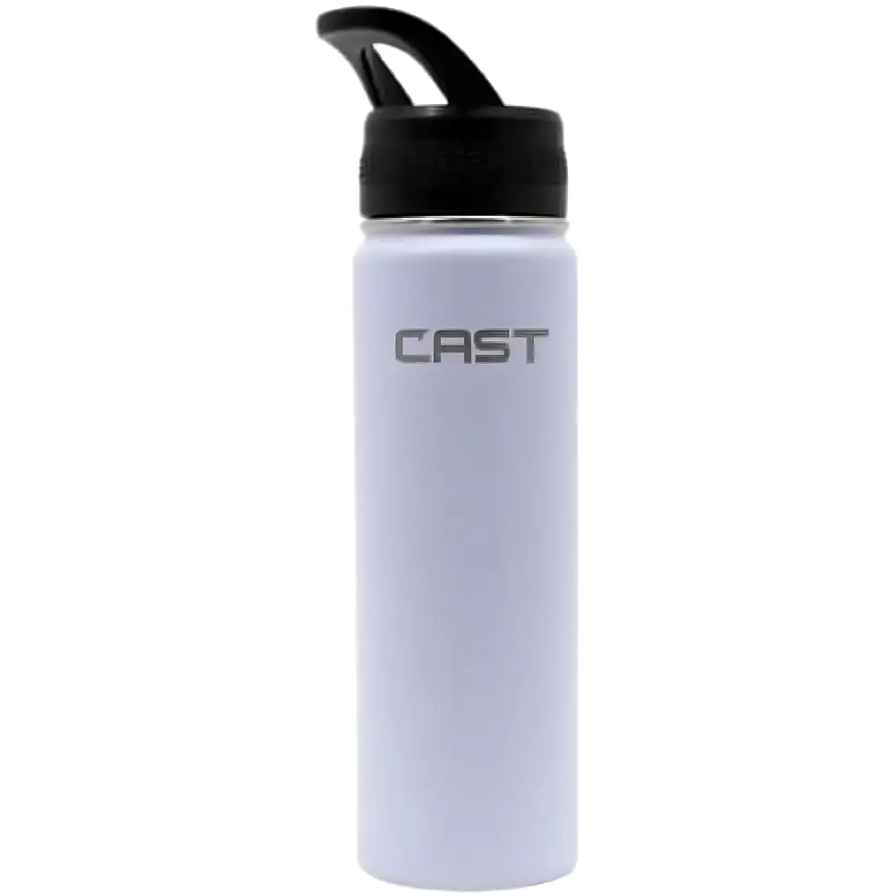 

Insulated Water Bottle 22 Oz – Leak-Proof And - Double Wall Vacuum Insulated Stainl Steel Water Bottle With Straw For Sports,