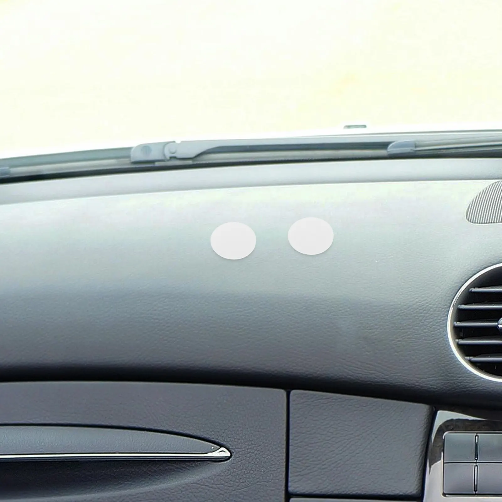 100Pcs Adhesive Double Sided Sticky Dots Round Tape Circles Removable Strong Hold for Car Dashboard Dash Cam Phone Mount