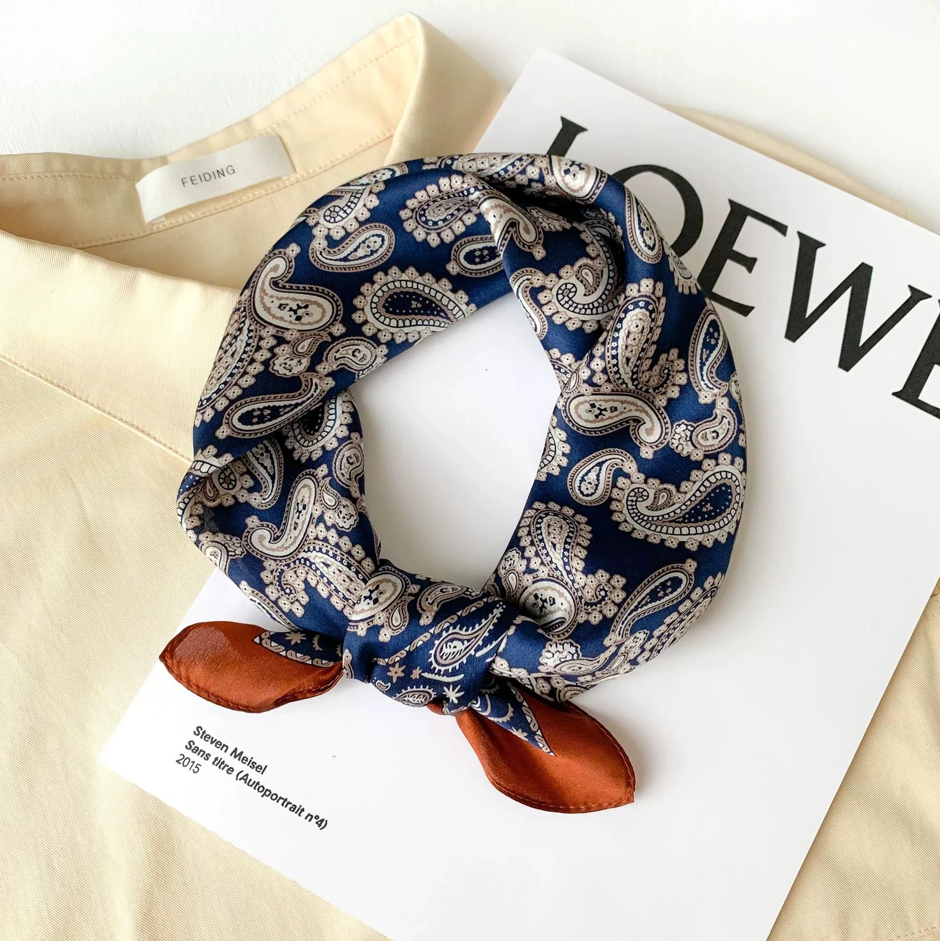 53CM 100% Real Silk…