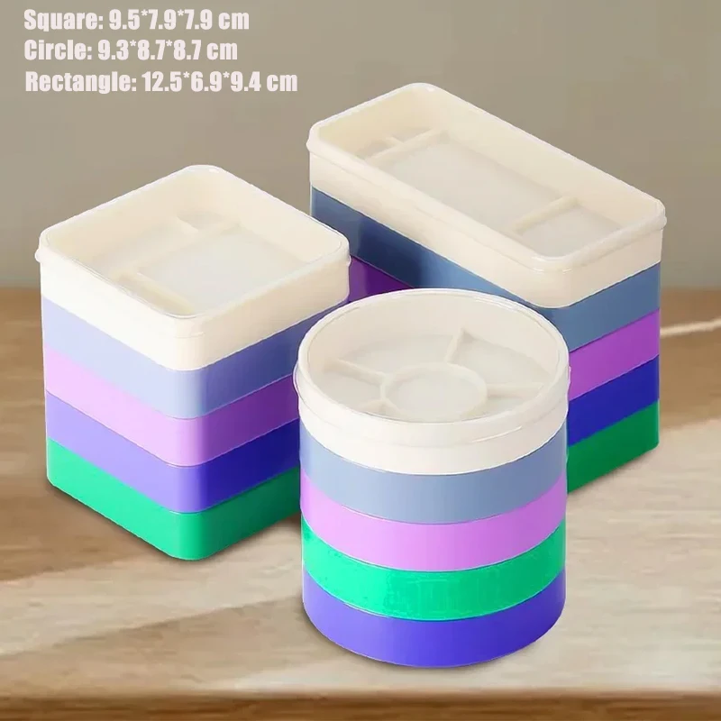 Nueva caja de piezas de reloj, caja de almacenamiento de piezas de reloj de 5 capas, herramientas de reloj para componente de tornillo, piezas de Hardware de movimiento para relojero