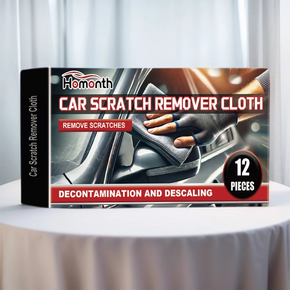 12Pcs Auto Nano Sparkle Tuch Leicht Reparatur Farbe Kratzer Kratzer Entferner Auto Nano Kratzer Reparatur Entferner Tuch Auto Wartung