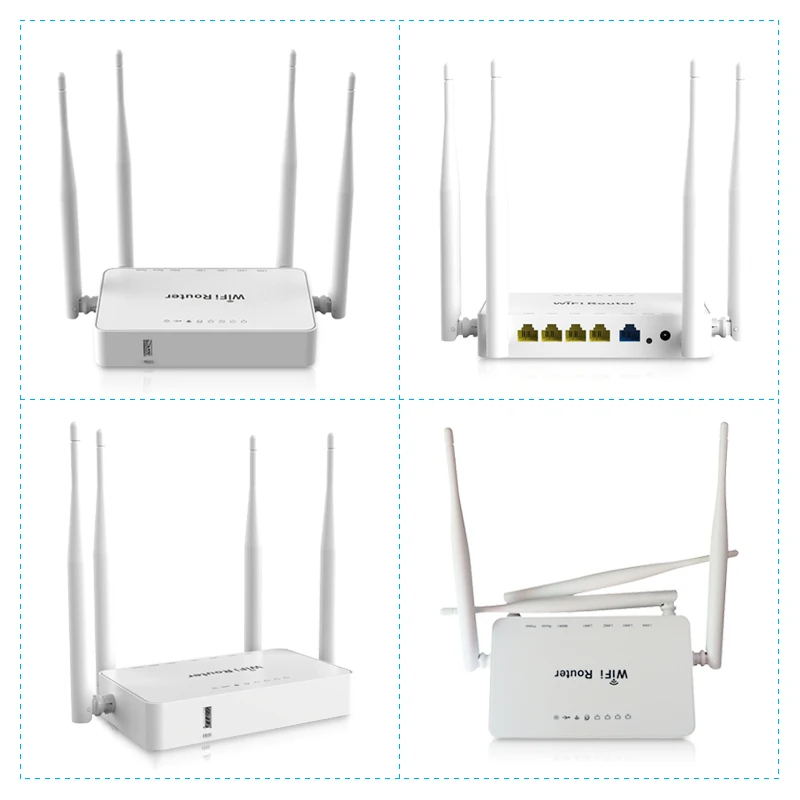 ZBT 12V Omni II Wifi Router USB Port WE1626 Long Range Home Wireless Network External Antenna MT7620N 64MB RAM 300Mbps Pоутер