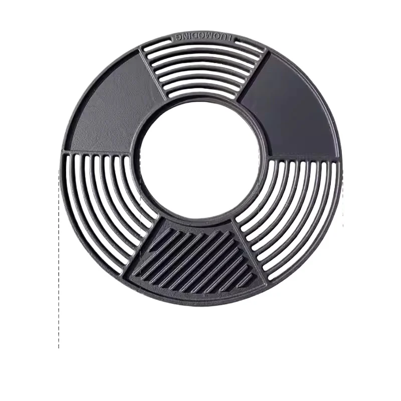 Large and ovens are matched with cast iron plates (45cm corresponds to and 60cm corresponds to  and high)