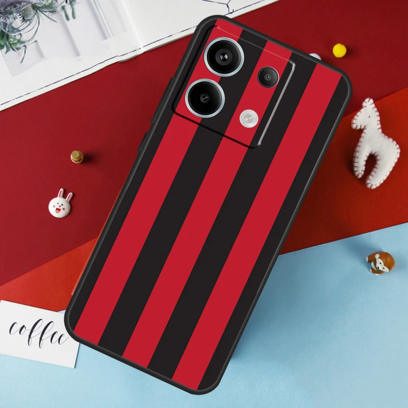 Milan Stylish Stripe Design Case For Xiaomi Redmi 13C 12C 10C 9C 10A Redmi Note 11 9 10 12 13 Pro 9S 10S 11S 12S Cover