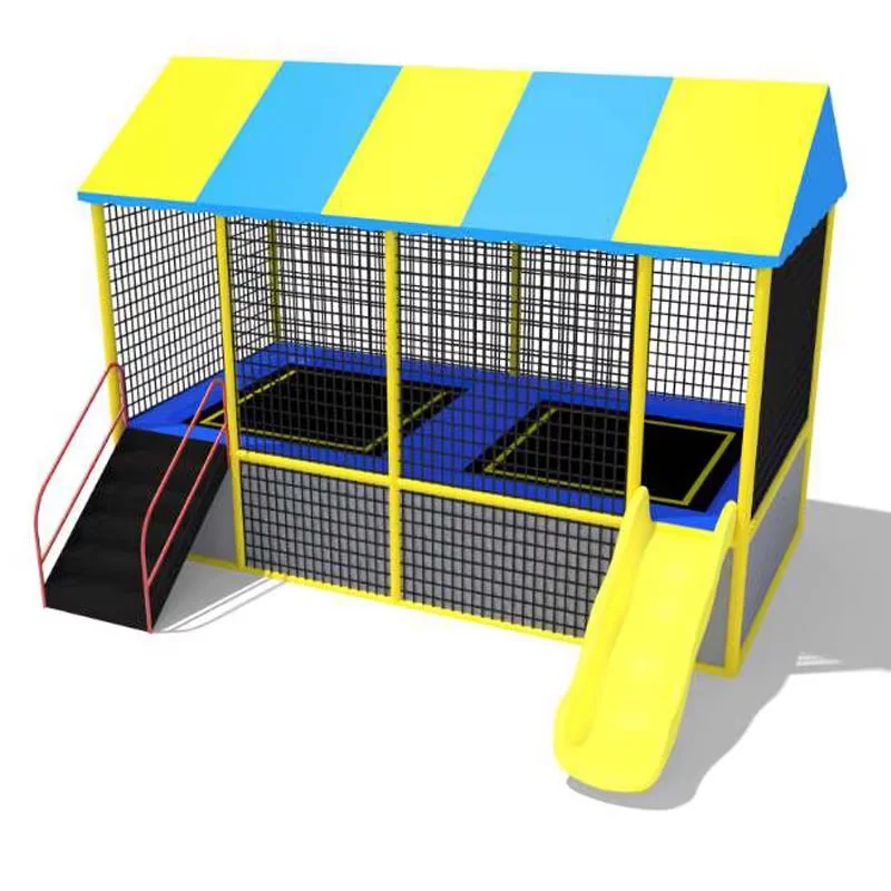 ty-Stable and Sturdy Outdoor Trampoline with Soft Enclosed Net Safe for Kids and Adults Made of Polypropylene PVC Foam Plastic*