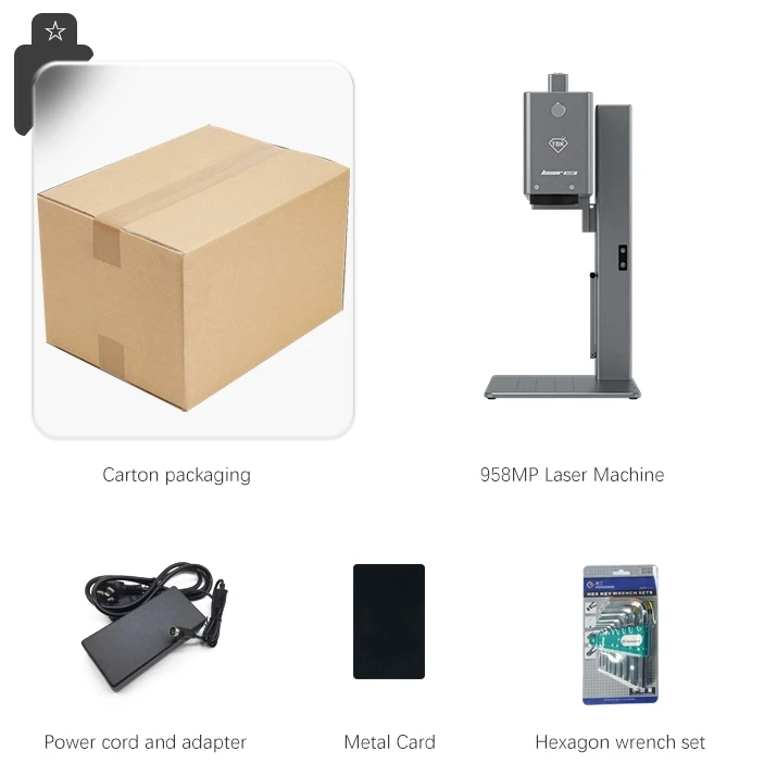 

TBK 958mp 20w Portable Fiber Laser Machine For Mobile Phone Back Glass/Frame Removal Tool