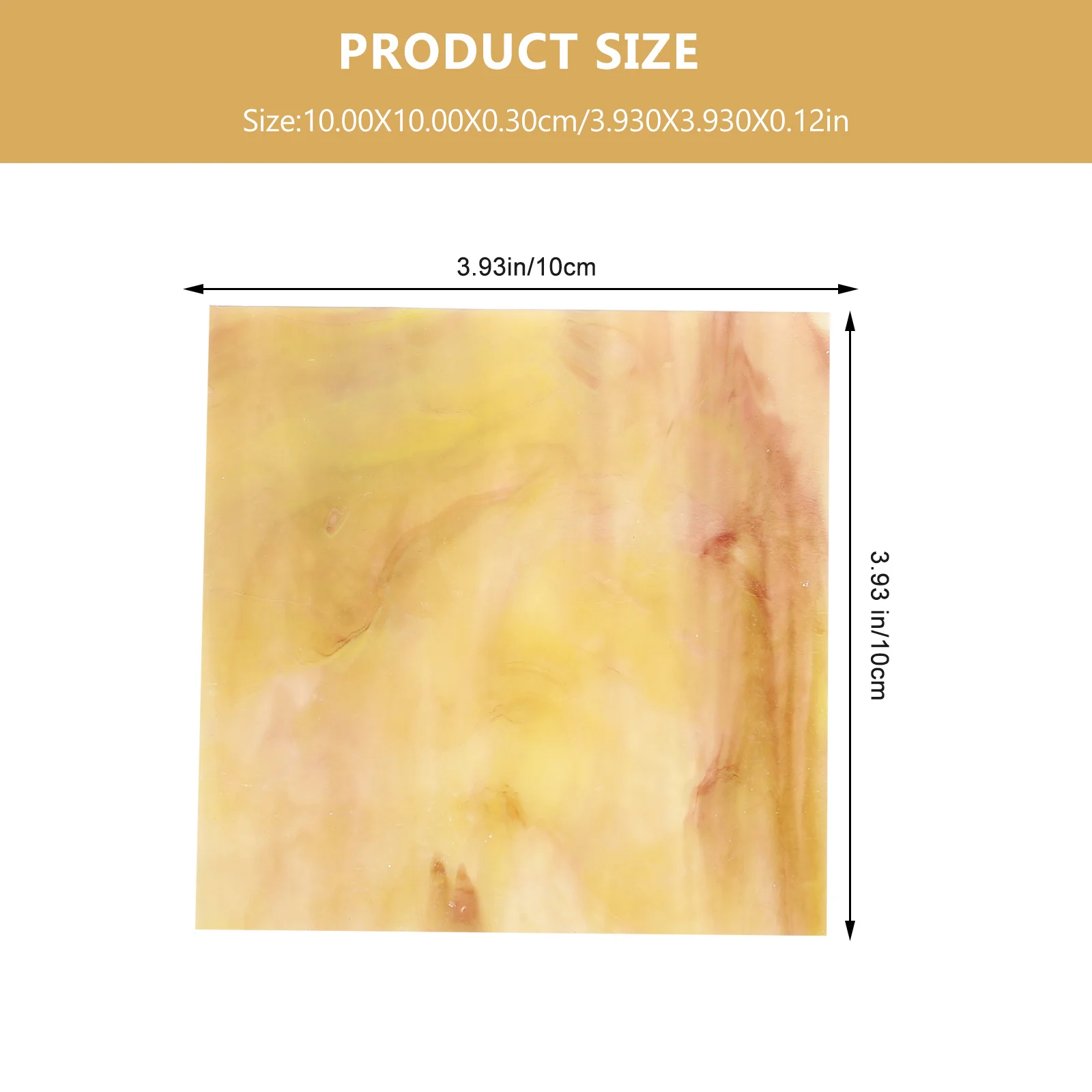 

2Pcs Stained Glass Sheets Mosaic Tiles Durable DIY Craft Materials for Home Garden Art Decorations Stained Glass Sheets