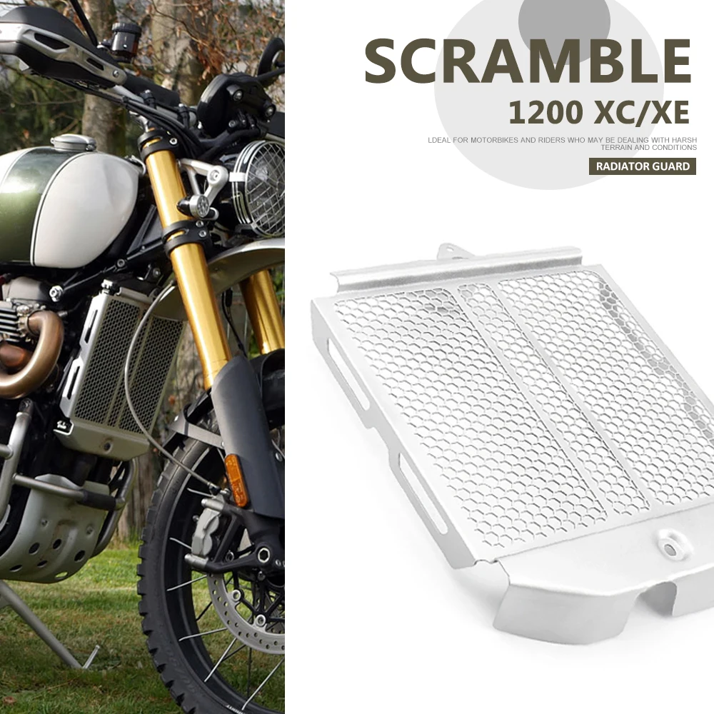 Motorcycle Accessories Radiator Guard Protector Grill Cover Grille Protection For Scramble 1200 XC For SCRAMBLE 1200 XE