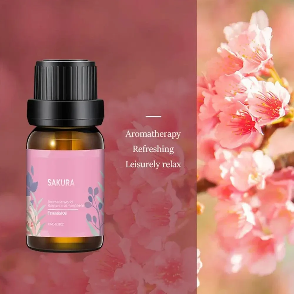 Floral Fragrance Oils Set Fragrance Oil 6pcs Relaxation Scented Oil with 6 Unique Scents Floral Oils Collection Citronella Sage