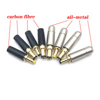 Pureline Copper Plated Gold 5.5 X 2.5 5.5 X 2.1 4.0x1.7 3.5 X 1.35 mm DC Power Jack Male Plug Metal Connector Adapter