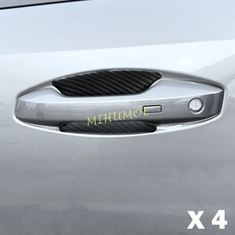 

Углеродное волокно, дверная ручка автомобиля, чаша, объемная крышка, накладки для Nissan Kicks 2025-2026 гг.