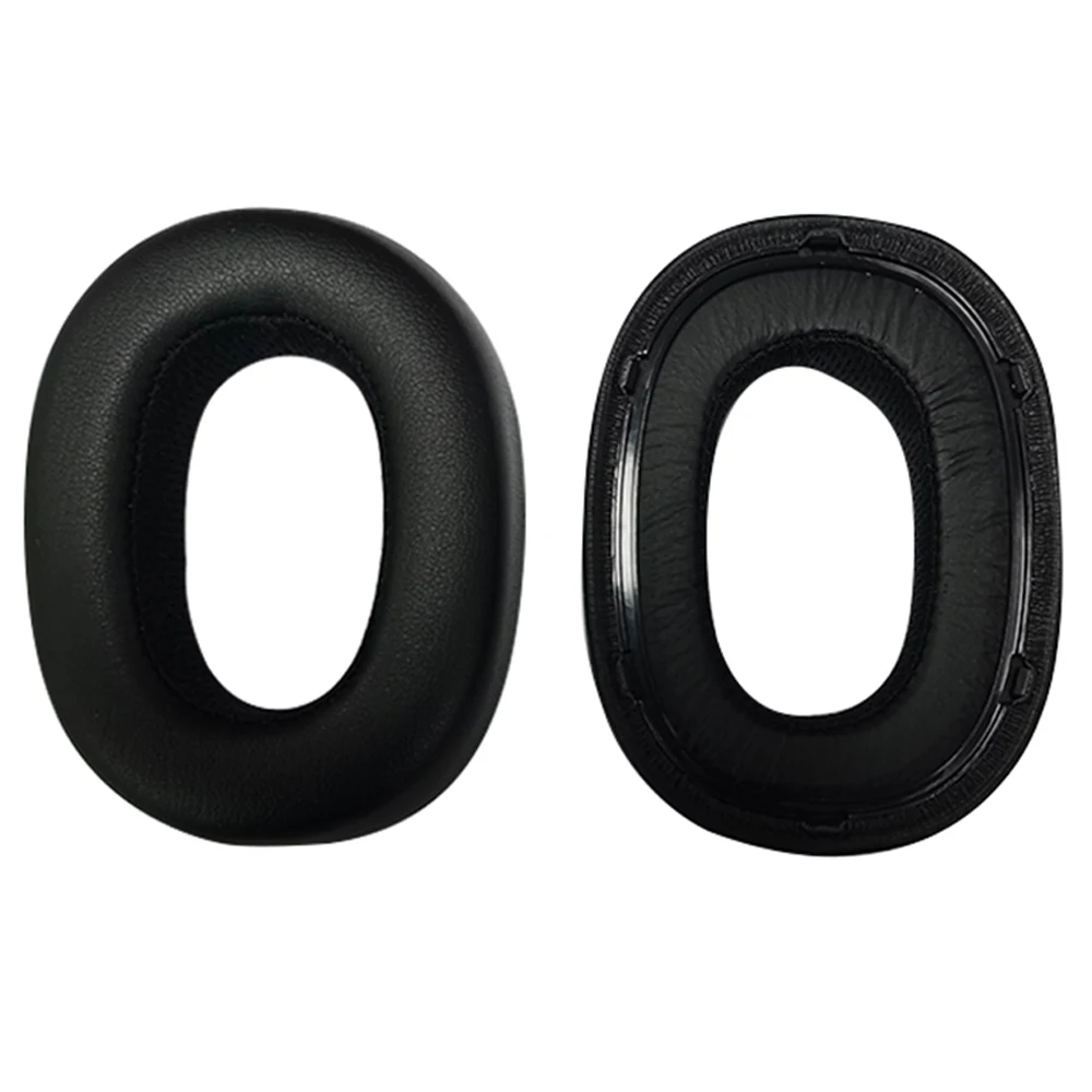 1 par de substituição almofadas de couro proteico almofadas de ouvido capa de almofada muffs peças de reparo para akg n700nc n700ncm2 fones de ouvido sobre a orelha