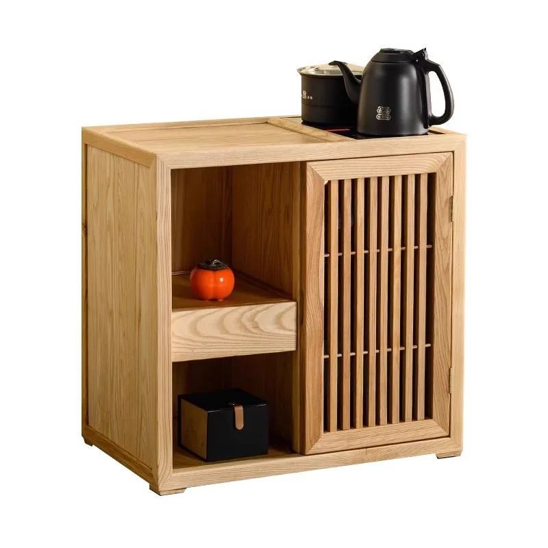 

Nordic, log, tea cabinet, coffee table, household, small tea table, automatic, boiling cabinet