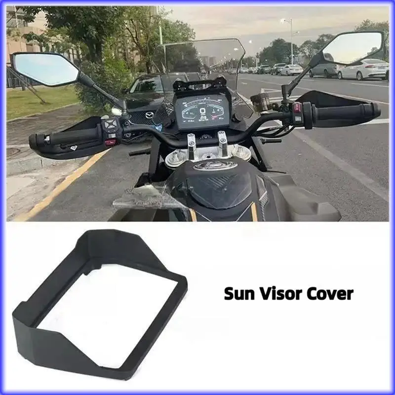 

A82E-Motorcycle Accessories Sun Visor Cover Instrument Screen Sunshade Guard Protection For Voge DS900X DSX 900 DSX