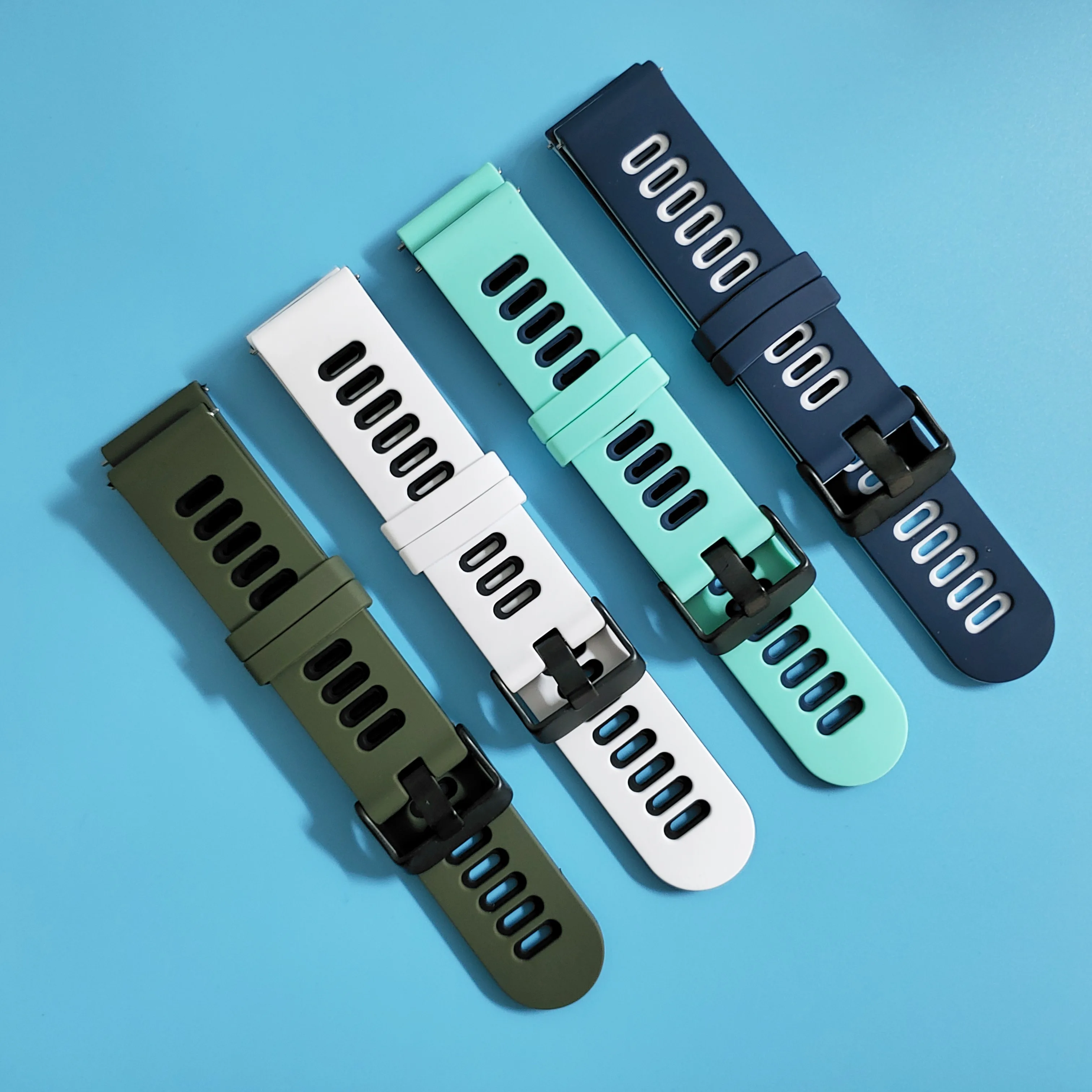 Ремешок Amazfit Bip для Xiaomi Huami Lite, силиконовый браслет для наручных часов GTS/GTR 42 мм