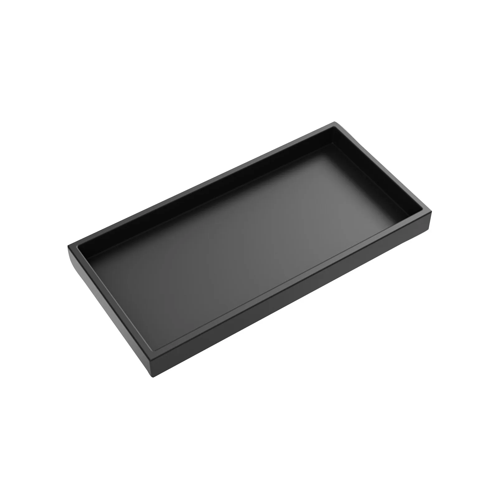 Silicone Tray For Bathroom Countertops Hand Sanitizer Shampoo Storage Tray Jewelry Display Tray For Decorative Storage