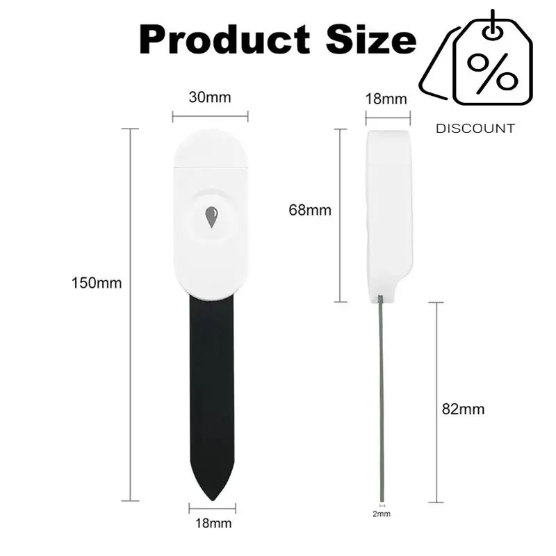 ABMF-Zigbee датчик влажности почвы, тестер температуры и влажности сада, автоматический детектор орошения для домашнего помощника Z2M