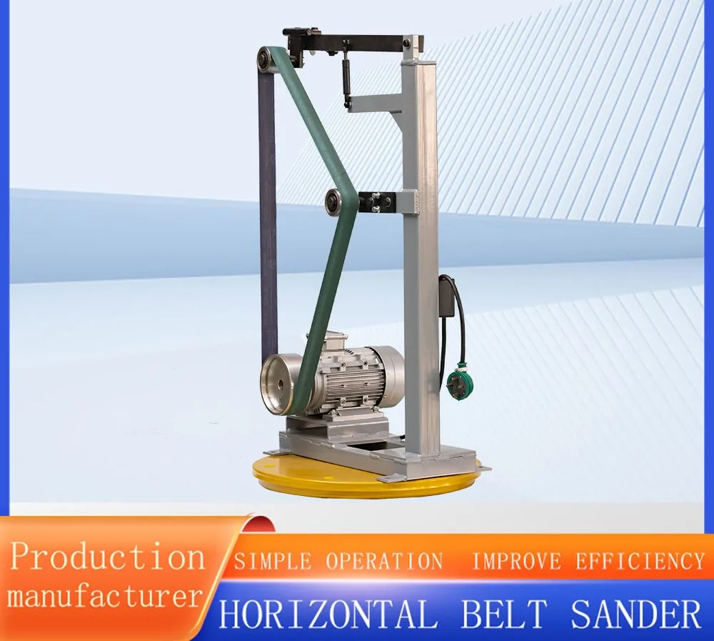 Soft-Grinding Multi-Function DIY Belt Sander Machine Electric For Derusting Polishing Wire Drawing Pipe Weld Weld Grinding